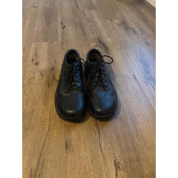 Red Wing Stitch Max Oxford Work Shoe Black Leather Men's Size 10 - Picture 1 of 7